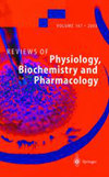 Reviews of Physiology Biochemistry and Pharmacology封面